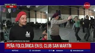 "Folk Neighborhood Gathering" Peña at Club San Martín