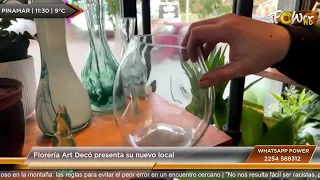 Art Decó Flower Shop presents its new location