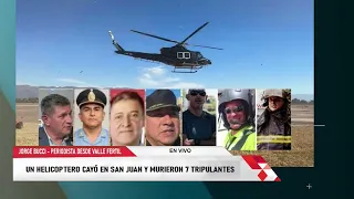 JORGE BUCCI, JOURNALIST FROM SAN JUAN - HELICOPTER CRASHED AND ALL 7 ON BOARD DIED