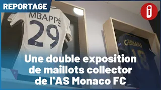 A double exhibition of AS Monaco FC collector jerseys