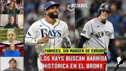 YANKEES DEBEN JUGAR SIN ERRORES y así podrían SEGUIR VIVOS vs RAYS en POSTEMPORADA | ESPN Beisbol