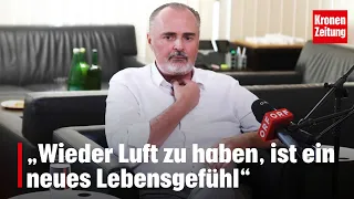 Hans Peter Doskozil: "Being able to breathe again is a new lease on life" | krone.tv NEWS