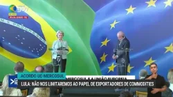 Não nos limitaremos ao papel de exportadores de commodities, diz Lula sobre acordo Mercosul-UE