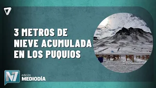 OVER 3 METERS OF SNOW | Historic snow accumulation in Los Puquios