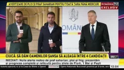 Klaus Iohannis, prima reacție după retragerea lui Cîrstoiu