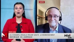 Zoom sur le discours de Trump au Congrès avec Alain Jourdan Zoom sur le discours de Trump au Congrès avec Alain Jourdan