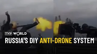 Russia mounted a helicopter gun on a truck | Military Mind