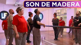 TODOS TRONCOS: A LAURA FIDALGO LE CUESTA HACER ENTRAR EN RITMO AL GRUPO DE PARTICIPANTES