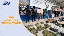 Tungurahua: 21 detenidos por fingir allanamiento y robar fábrica | Noticias Televistazo | Ecuavisa Tungurahua: 21 detenidos por fingir allanamiento y robar fábrica | Noticias Televistazo | Ecuavisa