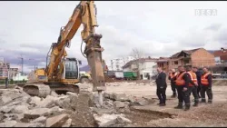 DSHP k filluar punimet për rregullimin e hapësirës publike në lagjen “Dardania