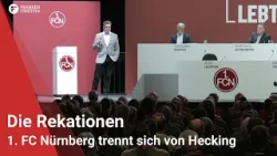 1. FC Nürnberg trennt sich von Hecking: Die Reaktionen