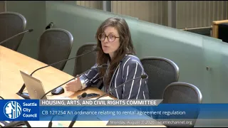 Housing, Arts and Civil Rights Committee 8/3/26