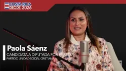 Paola Sáenz, candidata a diputada por Heredia | Partido Unidad Social Cristiana