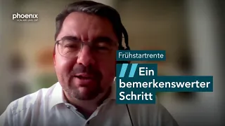 Prof. Thorsten Faas zur Frühstartrente | 12.08.26