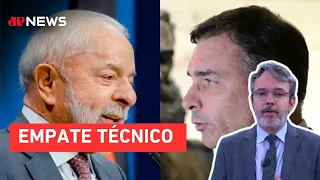 Datafolha: Lula e Flávio Bolsonaro empatam no primeiro e segundo turno | TEMPO REAL