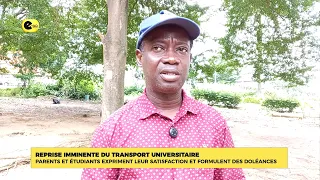 University transport services to resume: students and parents express their relief