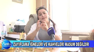 ZAYIFLAMA İĞNELERİ VE KAHVELERİ MASUM DEĞİLDİR