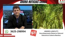 ANDRES LANFIUTTI, GUARDAPARQUE NACIONAL RESERVA EDUCATIVA COLONIA BENITEZ - ADM. PARQUES NACIONALES.