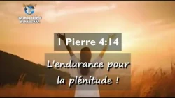 1 Peter 4:14 - Endurance for Fullness! - VERSE OF THE DAY - Prophet Elisée Kouakou