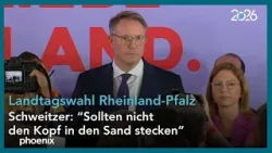 Landtagswahl Rheinland-Pfalz: Ministerpräsident Schweitzer (SPD) zu den ersten Hochrechnungen