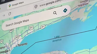Canadá e Estados Unidos: Google Maps mostra Lago Ontário ou Lago América