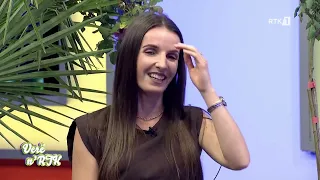 Verë n'RTK - Albina Lepaja, këngëtare dhe Endrit Rexhepi , kitarist, këngëtar
