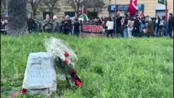 25 aprile, Genova Antifascista in piazza Alimonda ricorda Carlo Giuliani