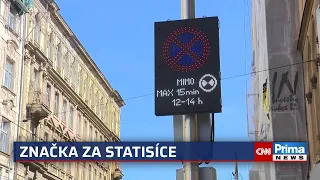 Prahu baví nová dopravní značka. Řidičům ale může zavařit, mění pravidla parkování
