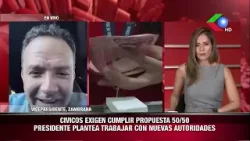 Civicos Exigen al Presidente Paz Cumplir Propuesta 50/50 Civicos Exigen al Presidente Paz Cumplir Propuesta 50/50