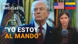 EE.UU. ATACA VENEZUELA | TRUMP asegura que él "ESTÁ AL MANDO" en VENEZUELA y descarta ELECCIONES