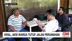 Viral Aksi Warga Tutup Jalan Perumahan Sidokare