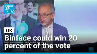 Farage face off against Count Binface: "He's been the subject to many jokes in the UK" • FRANCE 24