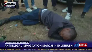 Undocumented Migrants | Police fire rubber bullets in Germiston