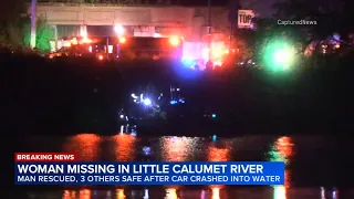 1 seriously injured, 1 missing after vehicle goes into water on Far South Side, Chicago police say