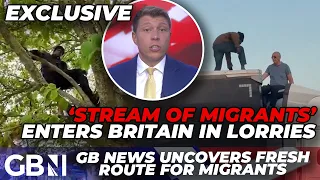 EXCLUSIVE: Illegal migrants FLOODING into UK by lorries as small boat crossings fall under Labour