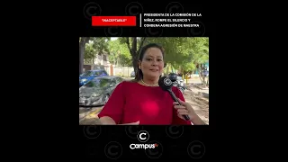 Presidenta de la Comisión de la Niñez, rompe el silencio y condena agresión de maestra