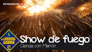 El espectáculo visual de Marron con fuego que ha sobrecogido a Bertín Osborne - El Hormiguero