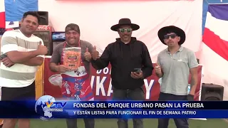 Parque Urbano fondas pass inspection and are ready for the Independence Day weekend