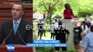 Protestuesit tentojnë të kapin gafil deputetët e PS, bllokojnë hyrjen sekrete