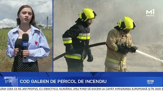 Fire danger: Seven days under a Yellow Code alert in the Republic of Moldova