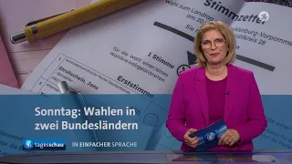 tagesschau in Einfacher Sprache 19:00 Uhr, 18.09.2026
