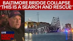 Baltimore Key Bridge collapse update: several people and cars in river | LiveNOW from FOX