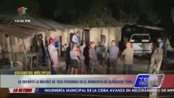 Se reporta la muerte de tres personas en el municipio de Olanchito, Yoro Se reporta la muerte de tres personas en el municipio de Olanchito, Yoro