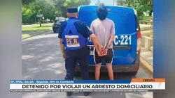 Crespo - Of. Ppal. Salva Detenidos por delitos e infracciones varias en Crespo