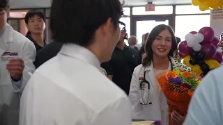 ASU’s first class of medical students receive ceremonial white coat