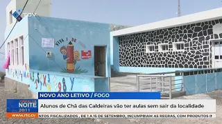 Students in Chã das Caldeiras will have classes without leaving the area
