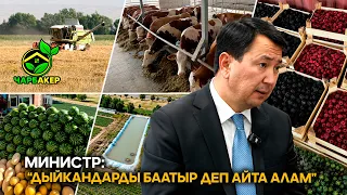 Министр: "Дыйкандарды баатыр деп айта алам"