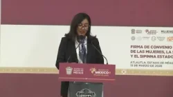 Firma de Convenio por las Mujeres | Atlautla | 13-03-2026
