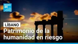 Misiles israelíes golpean la ciudad libanesa de Tiro: patrimonio histórico en riesgo • FRANCE 24