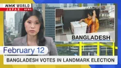Bangladesh votes in landmark electionーNHK WORLD-JAPAN NEWS